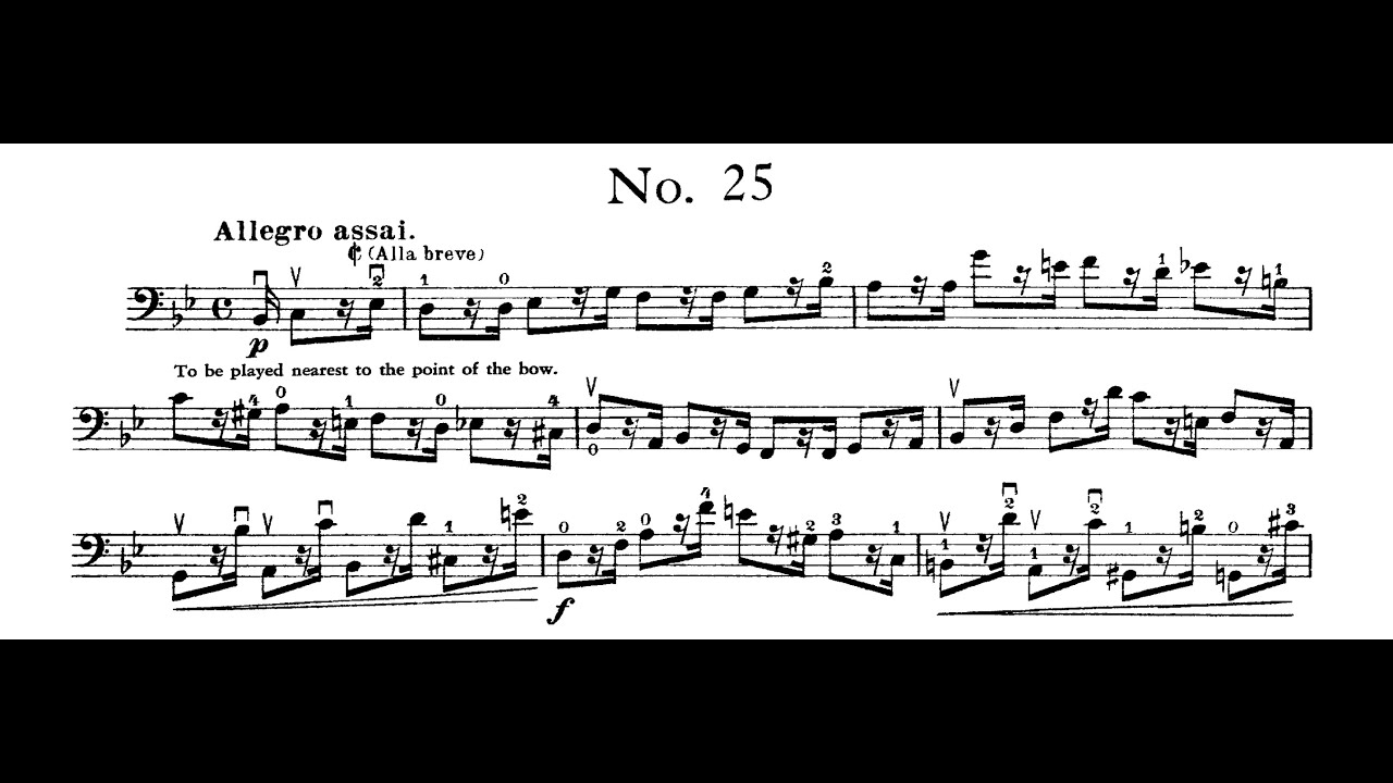 Hohe Schule Des Violoncello-Spiels - 40 Etudi Per Violoncello Solo Op. 73 - Libro Per Studio E Pratica - Foto 8