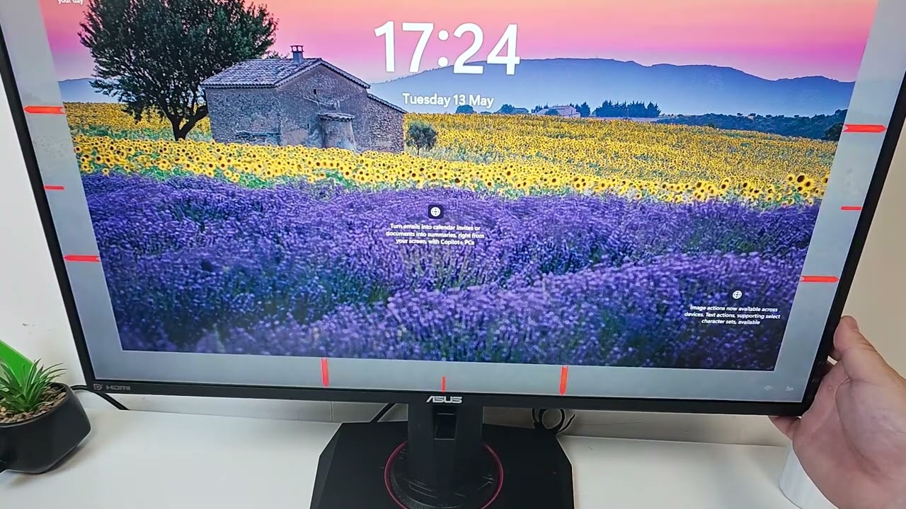 Игровой монитор ASUS TUF — как настроить выравнивание дисплея