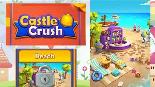 BARBEQUE GRILL, FRUIT JUICE, SAND CASTLE ADDED AT THE BEACH #castlecrush #games screenshot 4