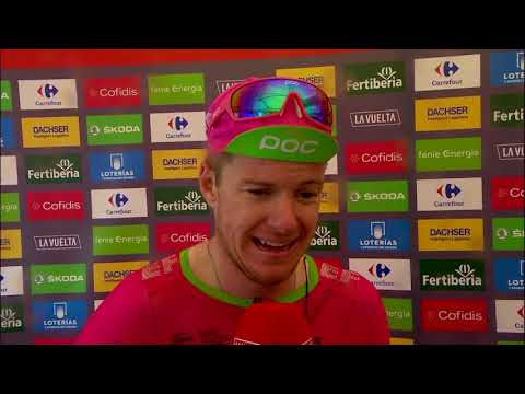 Video: Vuelta a Espana 2018: Кларк 5-этапка өттү, анткени Квятковски кызыл түстү жоготту