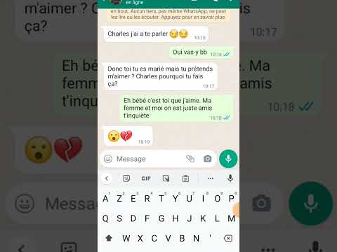 #Drague sur WhatsApp #short # SMS d'amour # les histoires d'amour #trending