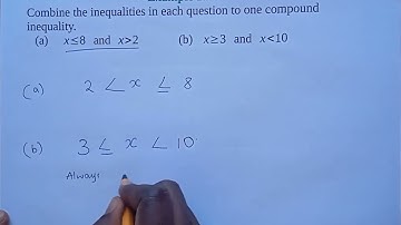 GRADE 7: COMPOUND INEQUALITIES