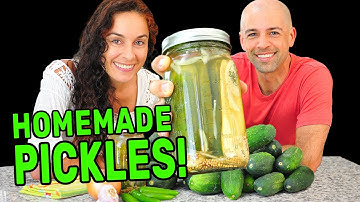 Homemade Dill Pickle Recipe | Crisp Lacto-Fermented Cucumbers