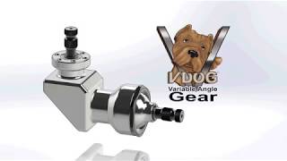 Flaming River VDOG 90 Degree Variable Angle Steering Gear Box