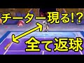 チーター現る!?体力ゼロなのにコート端の球でさえ余裕で返球【白猫テニス】#Shorts