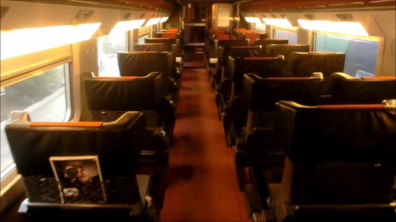 Classic TGV's interior - YouTube