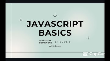 While Loops: Repeat Until It Stops!