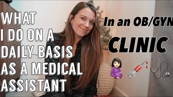 What I do as a Medical Assistant in an OB/GYN Office | Vlogmas day 20