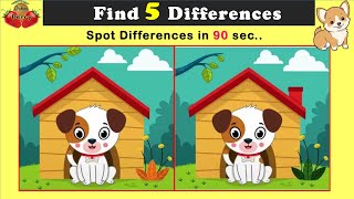 Find Differences - [ Spot The Difference Game ] | Brainy Games #4 | ChikooBerry