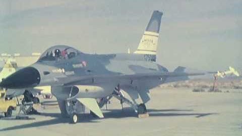F-16 Advanced Fighter Technology Integration Control Surface Check