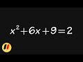 Quadratic equation but fast