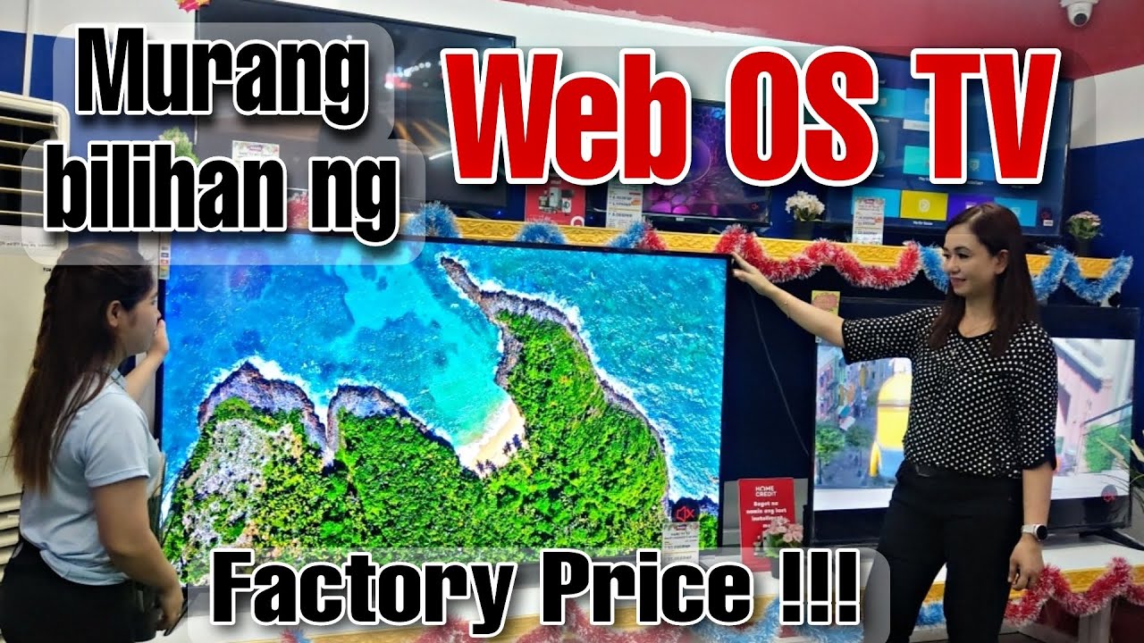 Eto na raw ang tatalo sa lahat ng Android TV version/ Web OS TV sa Hari Appliance/Best Finds TV