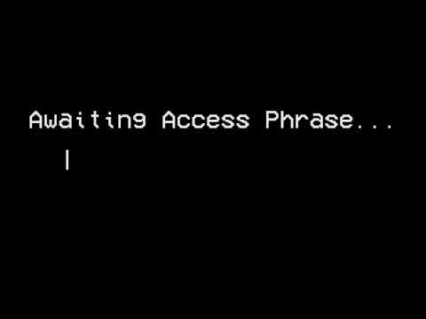 Awaiting Access Phrase... - Awaiting Access Phrase...