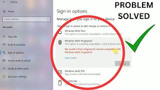 We Couldn’t Find a Fingerprint Scanner Compatible with Windows Hello