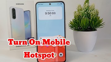How To Turn On Mobile Hotspot on Samsung Galaxy A36 5G