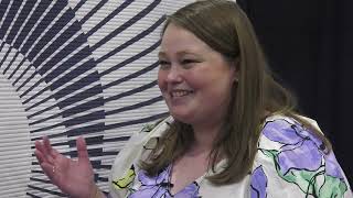 Audrey Esarey Shares her Award-Winning Quilt: VORTEX RADIAL