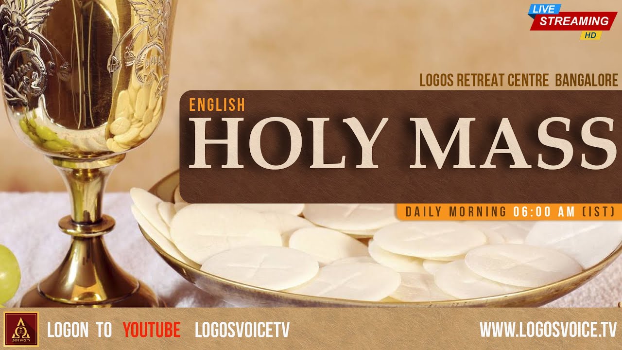 Holy Mass ( English ) | Holy Mass | 01-May-2021 | Logos Retreat Centre, Bangalore