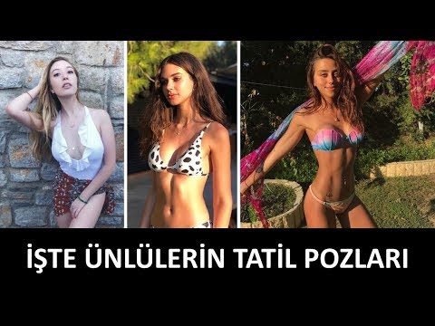 Ünlülerin Olay Olan Tatil Pozları