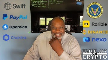 Eddie Jay on Crypto - Chainlink, SWIFT and banks test CCIP tokenization, OpenSea drops & more!
