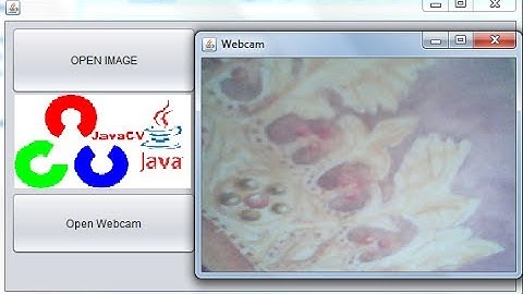 Java prog#147. JavaCV : How to Access webcam using javacv and Java Netbeans