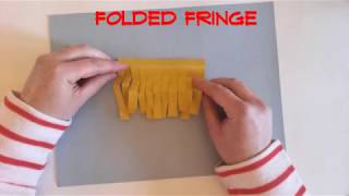 Folded Fringe, Advanced 3-D Paper Techniques