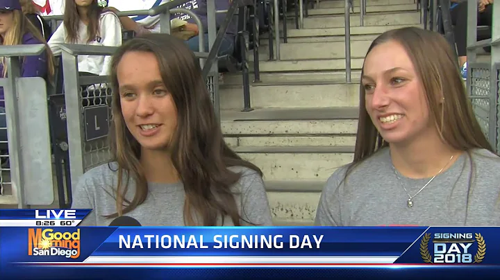 2018 National Signing Day: Breena DeLegge & Erica ...