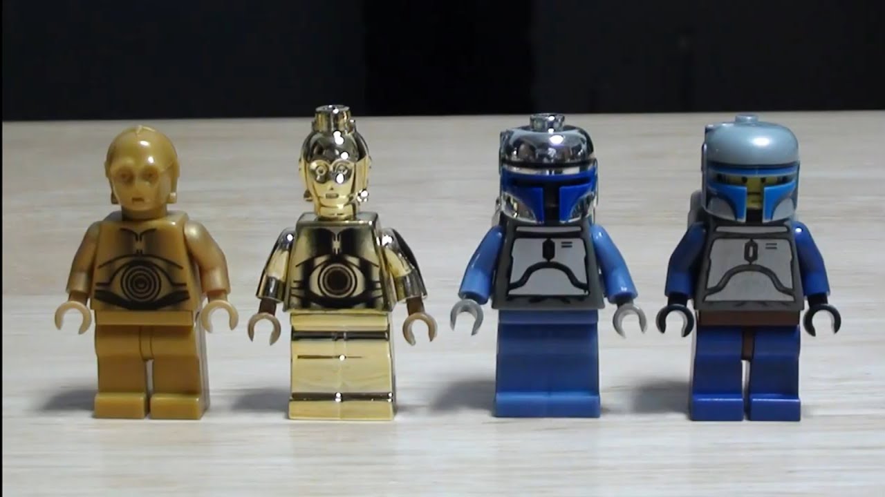 レゴスターウォーズ ボールペン メッキ ミニフィグ ジャンゴフェット 