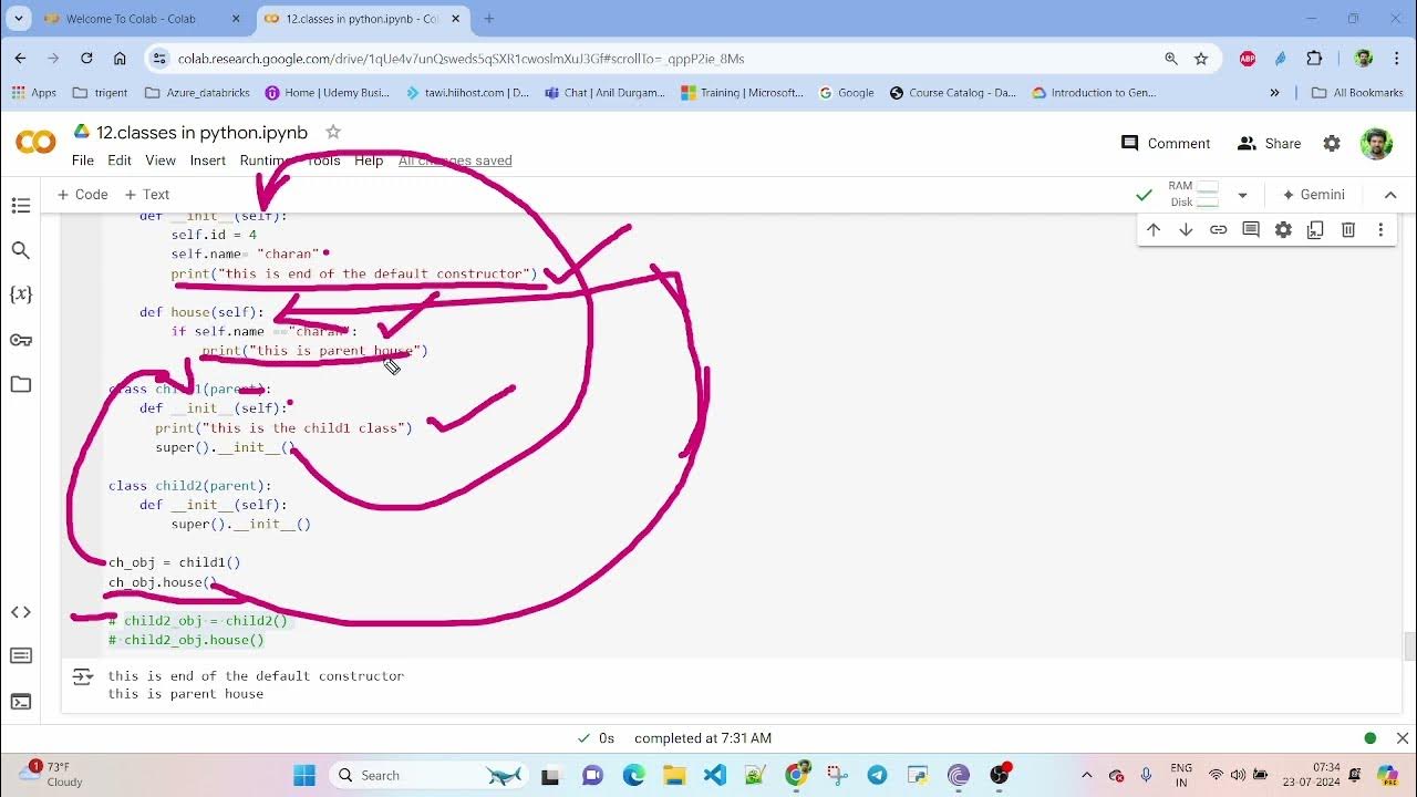super keyword in python in telugu - YouTube
