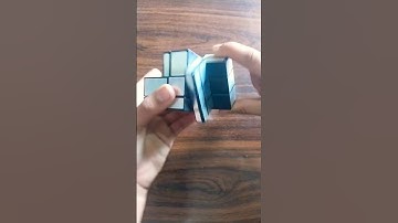 mirror cube moving👌 #rubikscube #satisfying