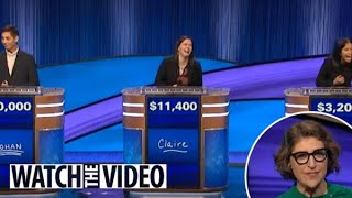 Jeopardy Contestant Makes Rival Players And Host Mayim Bialik Lose It On Stage