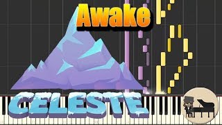 Awake - Celeste [Piano Tutorial] (Synthesia) HD Cover