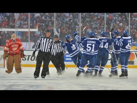 Winter Classic Shootout: Maple Leafs vs Red Wings