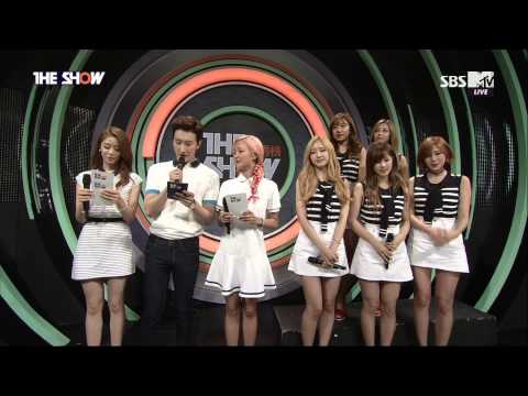150721 에이핑크(Apink) THE SHOW 컴백 인터뷰 1080p 60fps