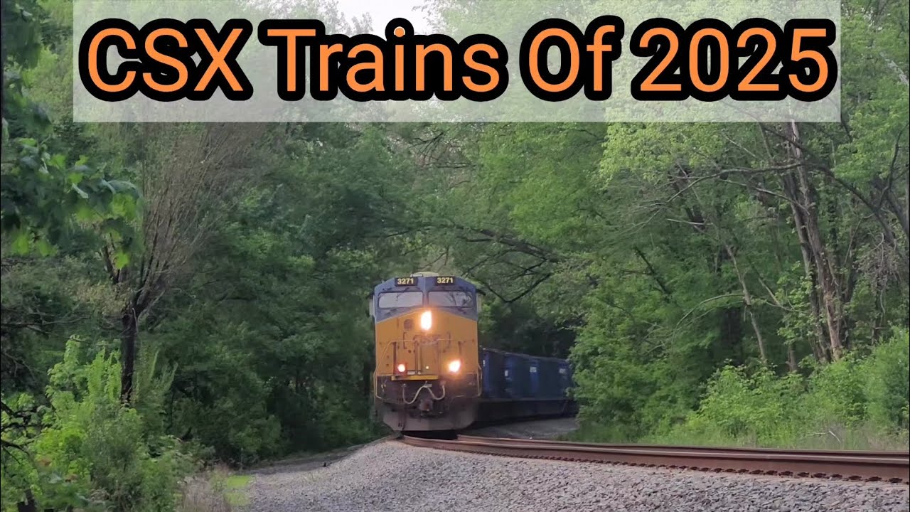 (Some) CSX Trains Of 2025.