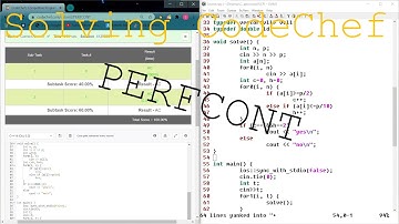 Solving CodeChef: A Balanced Contest (PERFCONT)