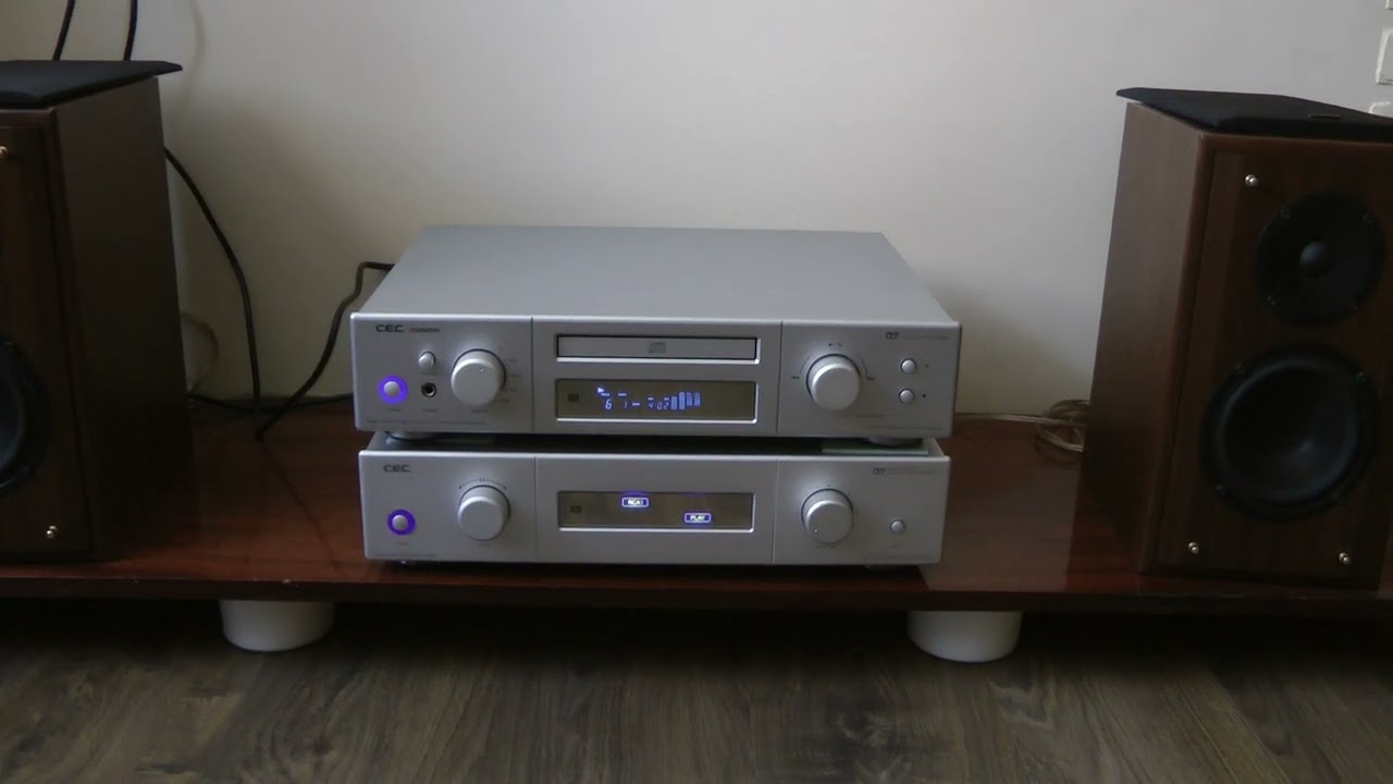 C.E.C. CD + AMP 3800 + Denon  SC-E737