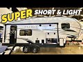 Super short  light fifth wheel rv  2024 keystone cougar sport 2100rk