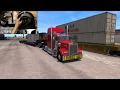 55 Tonne Transformer delivery - American Truck Simulator (logitech g29) gameplay
