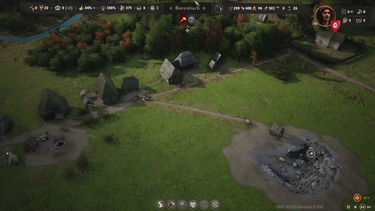 manorl lords zimowa wiocha