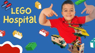 Building A Lego Hospital For Kids Creative City Build With Bricks