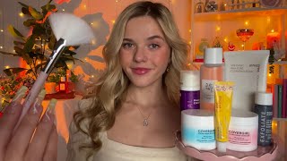 Asmr Doing My Skincare Routine On You Before Bed . Overlay Sounds