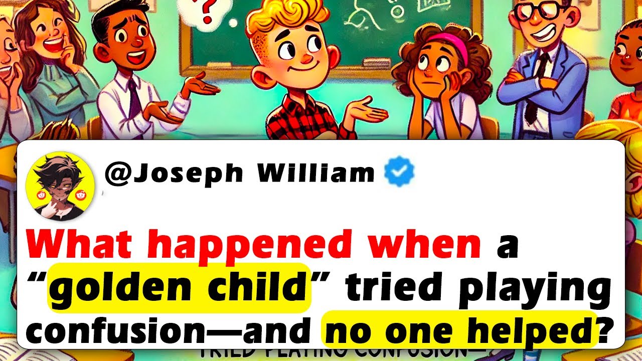 Что произошло, когда «золотой ребенок» попытался сыграть в игру «Запутать», и никто ему не помог?