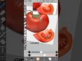 Food illustration | Drawing Realistic tomato #ibispaintx #foodart