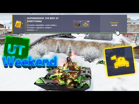 Tanki Online Completing All Special Missions U0026 Updated Ultra Containers [Ultra Weekend]