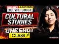 UGC NET English Literature 2026 Cultural Studies | Complete One Shot Revision Marathon | Ayesha Mam