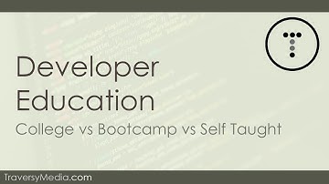 Developer Education - College, Bootcamp & Self Taught