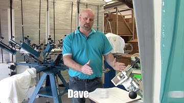Screen Printing Tips: How to load a t-shirt onto the platen