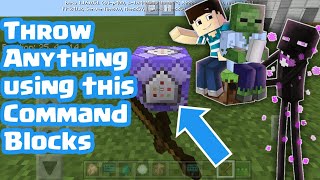 Celebrity How to Throw Anything using Command Block in Minecraft Profile