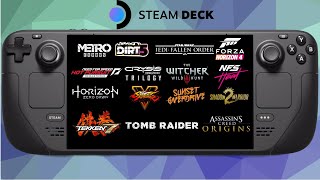 Steam Deck (64GB) Gameplay Test in 15 Games | AAA Games Performance Test