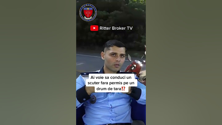 AI VOIE SA CONDUCI UN SCUTER FARA PERMIS PE DRUM DE TARA?!
